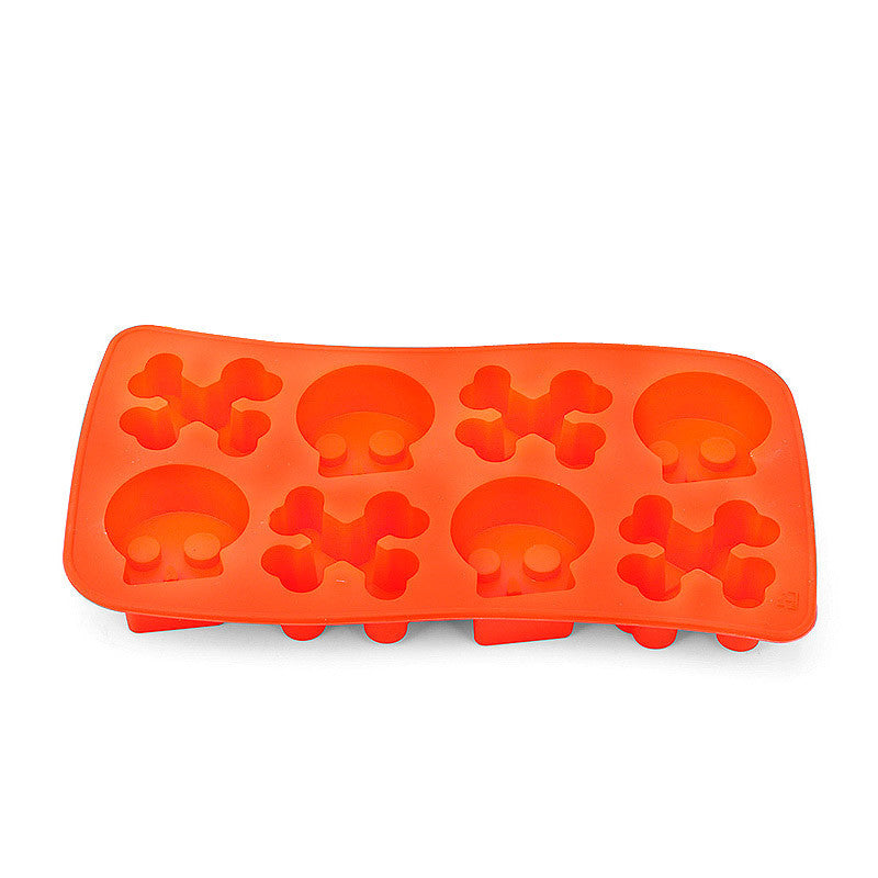 Barware Large Silicone Ice Cube Mould - Skull Shapes | Confetti Living