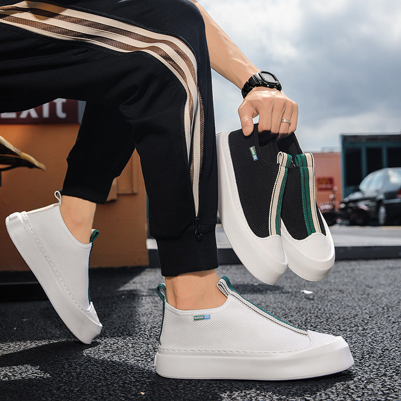 Men's Fashionable Woven Mesh Loafers | Confetti Living