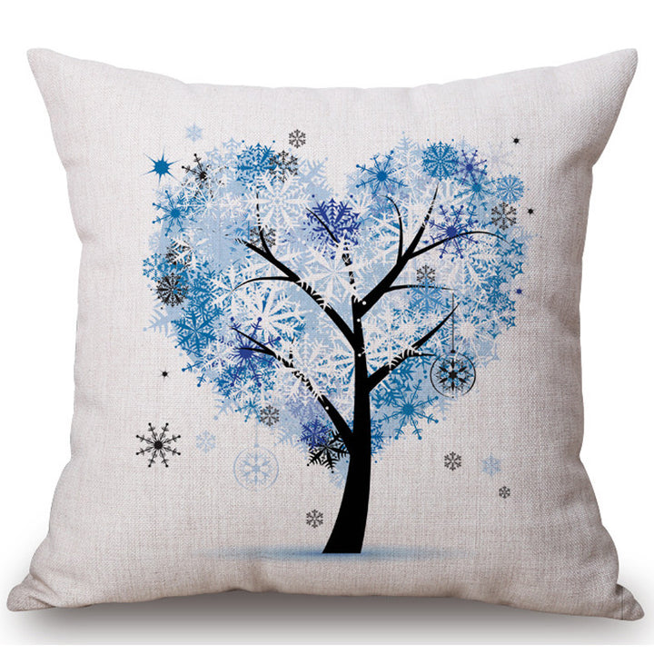 Cushion Cover Cotton with Tree Designs showing Style 12 | Confetti Living
