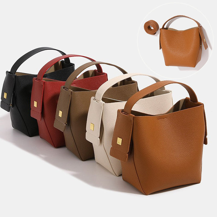 Women's Luxury Vintage Leather Commuter Handbag | Confetti Living