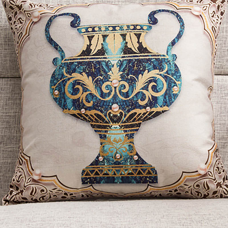 Cushion Cover Elephant Designs showing Bronze Urn Design | Confetti Living