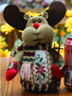 Christmas Decorations - Standing Soft Felt Ornaments showing Reindeer | Confetti Living