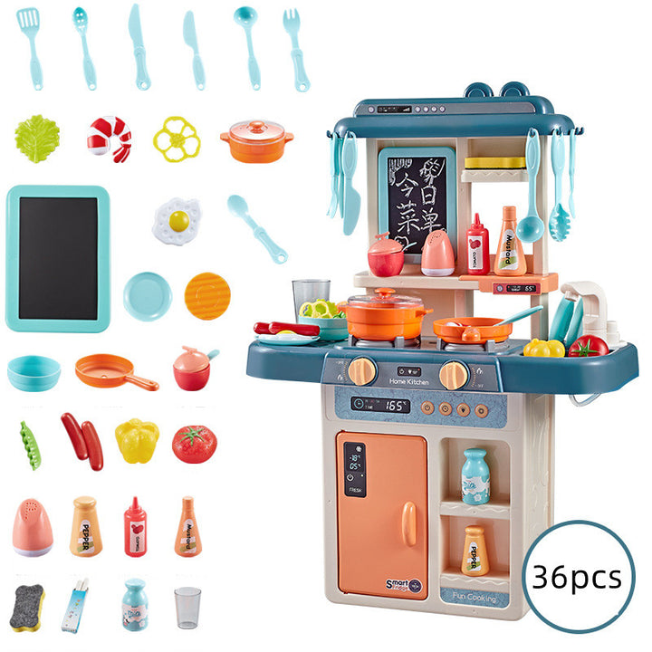 Children's Cooking Kitchen with Light And Sound Effects | Confetti Living