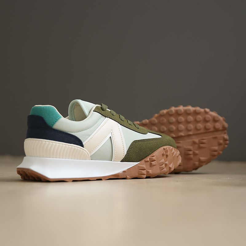 Women's Casual Light Running Shoes in Green  | Confetti Living