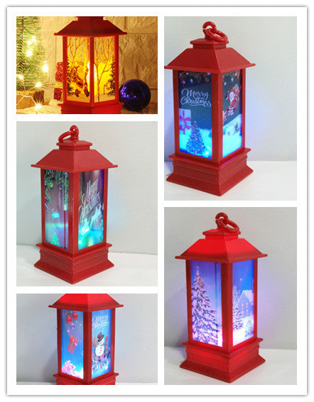 Christmas 3D Electronic Lanterns | Confetti Living