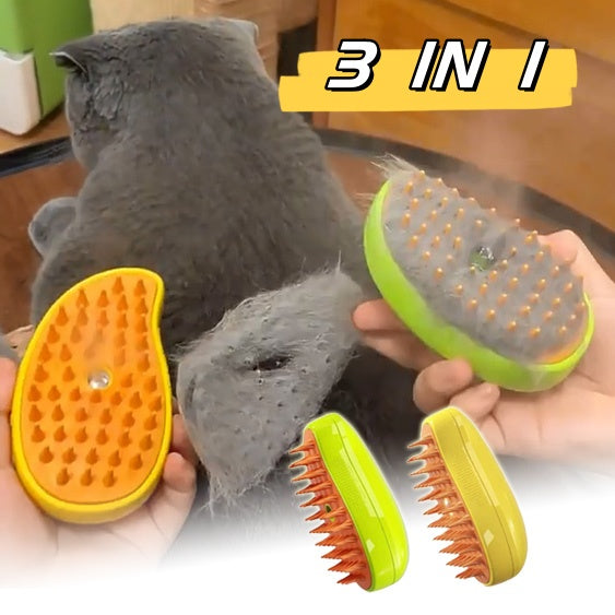 Pet Massage Steam Brush | Confetti Living