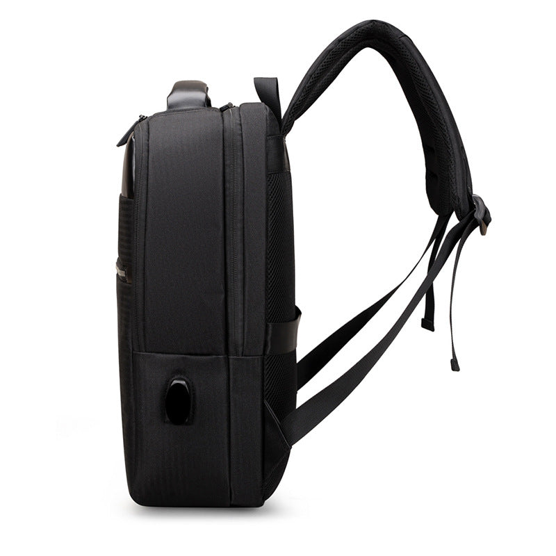 Business Computer Backpack showing side perspective | Confetti Living
