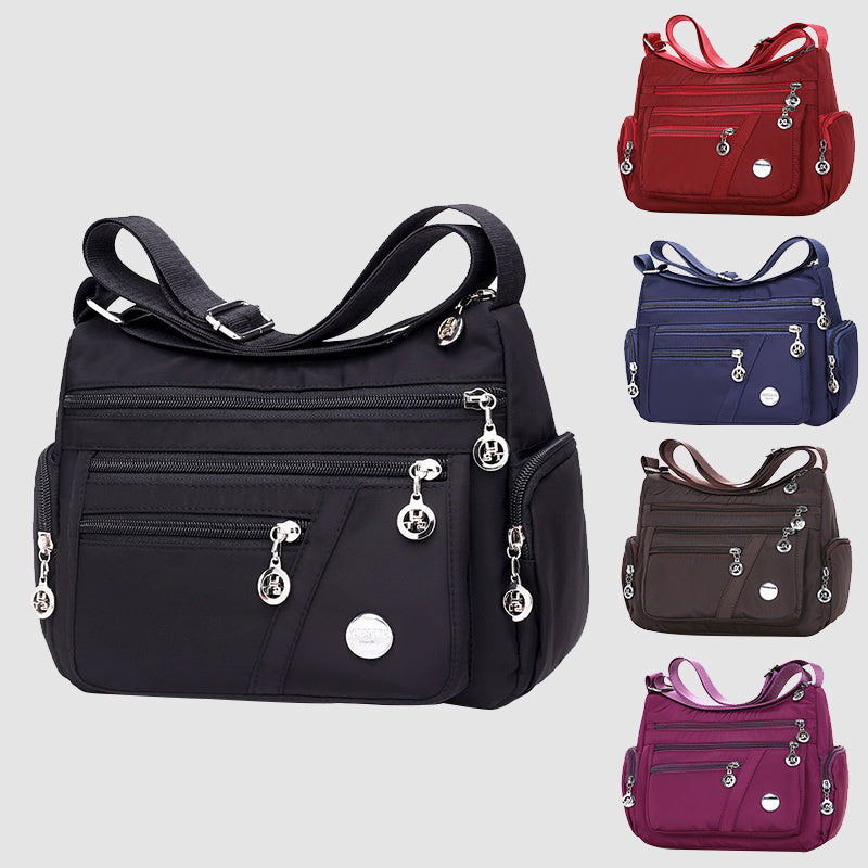 Women's Multi-Layer Oxford Shoulder Bag | Confetti Living