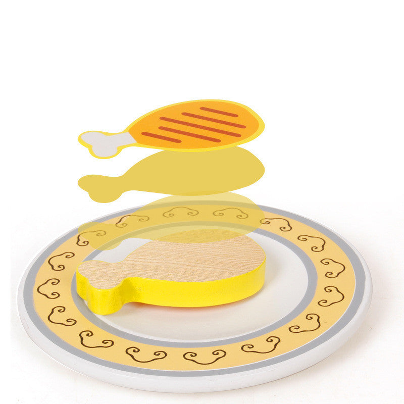 Wooden Playhouse Giraffe Kitchen BBQ Set | Confetti Living