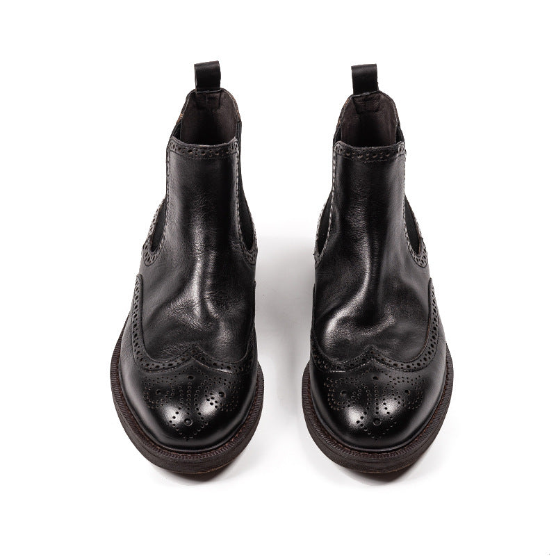 Men's Chelsea Leather Boots | Confetti Living