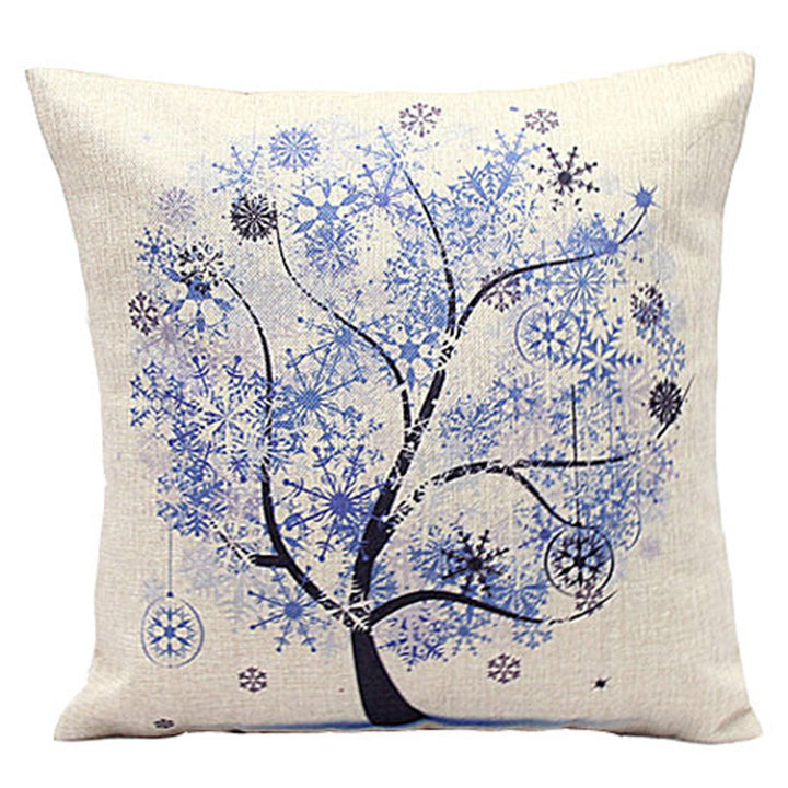 Cushion Cover Cotton with Tree Designs showing Style 10 | Confetti Living