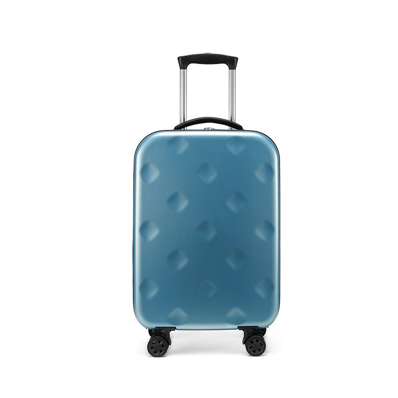 Folding Travel Luggage shown in Blue | Confetti Living