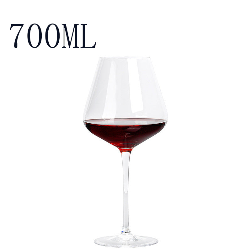 Home Bar Luxury Space Design Wine Decanter showing Red Wine Glass 700ml | Confetti Living