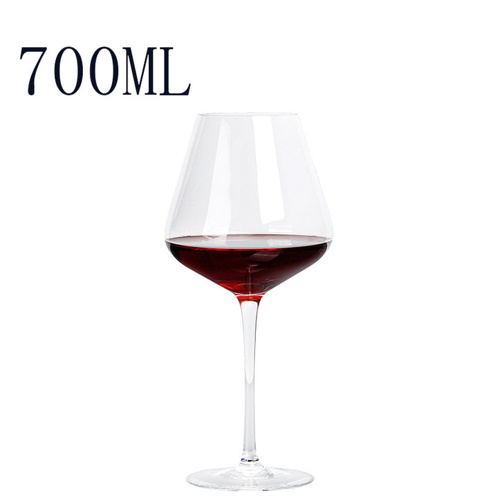 Home Bar Luxury Space Design Wine Decanter showing Red Wine Glass 700ml | Confetti Living