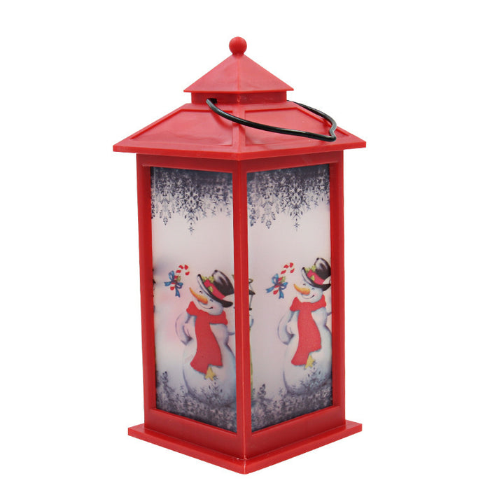 Christmas 3D Electronic Lanterns in Red | Confetti Living