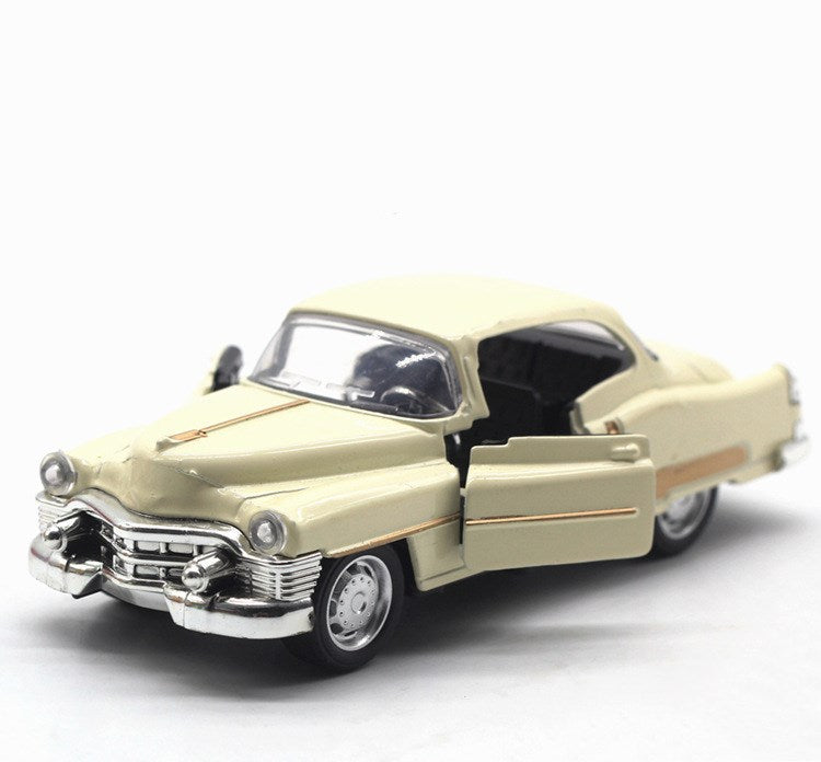 Children's Toy Cadillac Model Car with Sound and Light Effects in Beige | Confetti Living