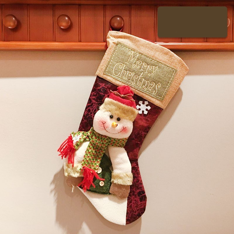 Christmas Decoration Gift Stockings Snowman | Confetti Living