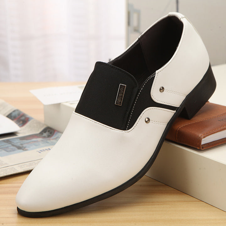 Men's Fashion Casual Pointed Toe Leather Shoes