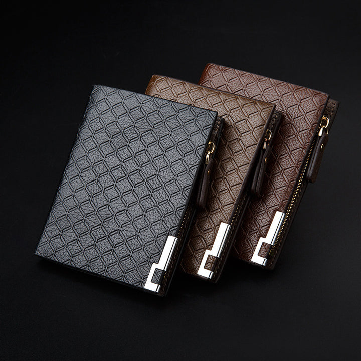 Men's Embossed Wallet | Confetti Living