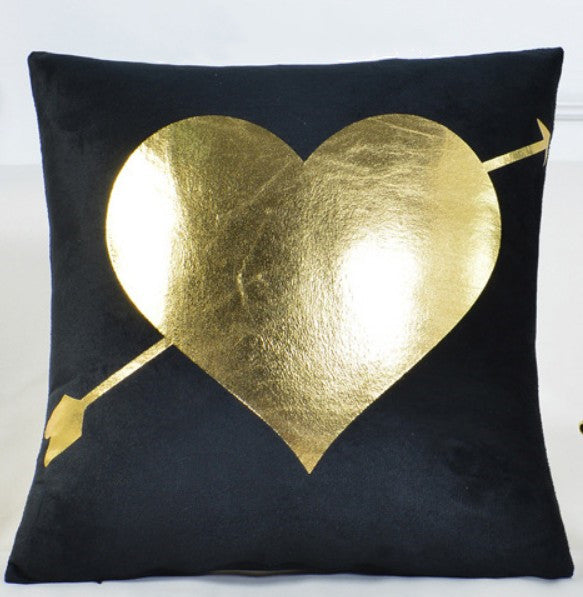Cushion Cover Contemporary Fashion showing Big Love Design | Confetti Living