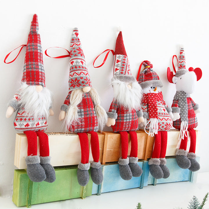 Christmas Hanging Plush Toy Decoration