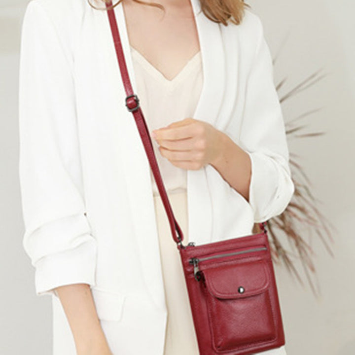Women's Casual Leather Shoulder Bag | Confetti Living