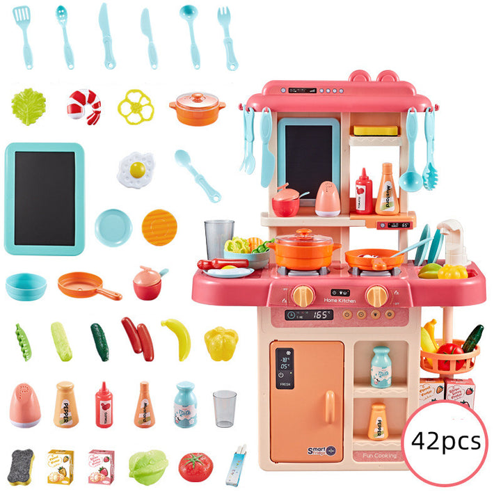 Children's Cooking Kitchen with Light And Sound Effects | Confetti Living