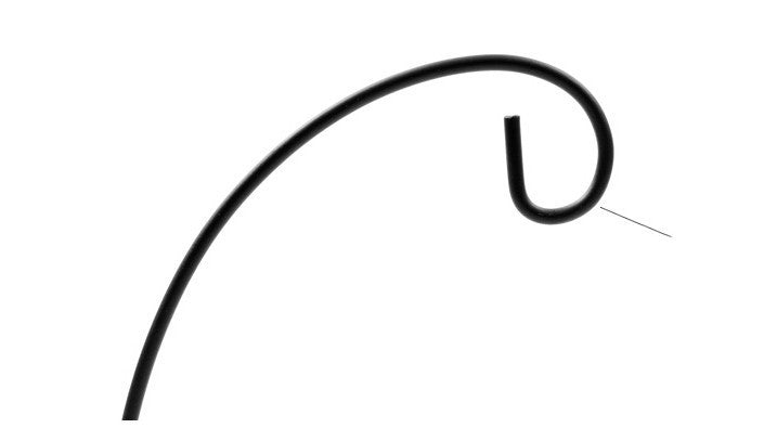 Creative Hanging Iron Frame Glass Vase showing stand details | Confetti Living