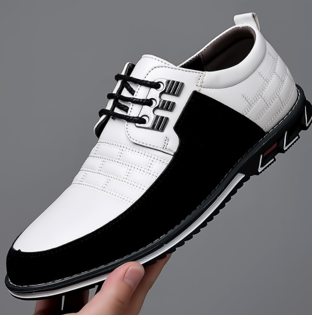 Men's British Casual Leather Shoes | Confetti Living