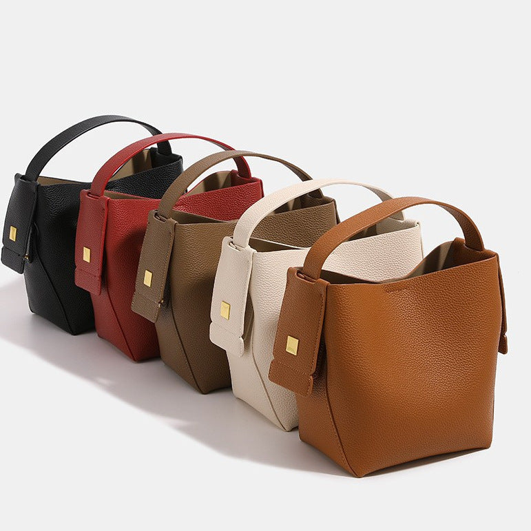 Women's Luxury Vintage Leather Commuter Handbag | Confetti Living