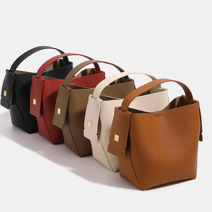 Women's Luxury Vintage Leather Commuter Handbag | Confetti Living