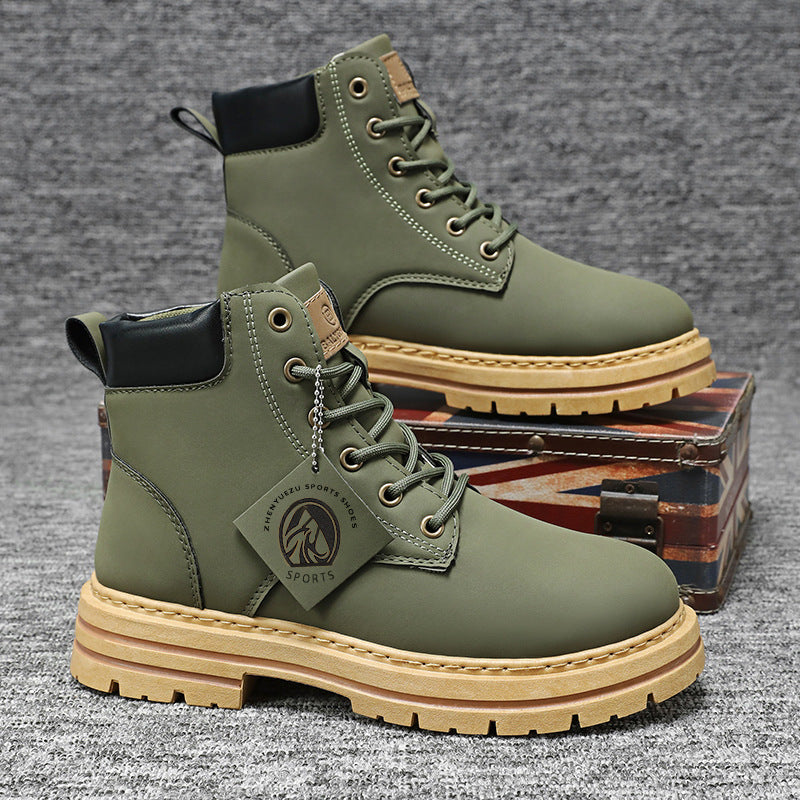 Men's Retro High-Top Martin Boots | Confetti Living