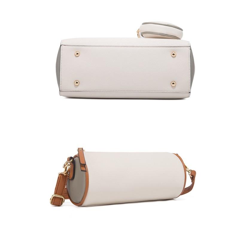 Women's Large Capacity 3-in-1 Fashion Handbag - White