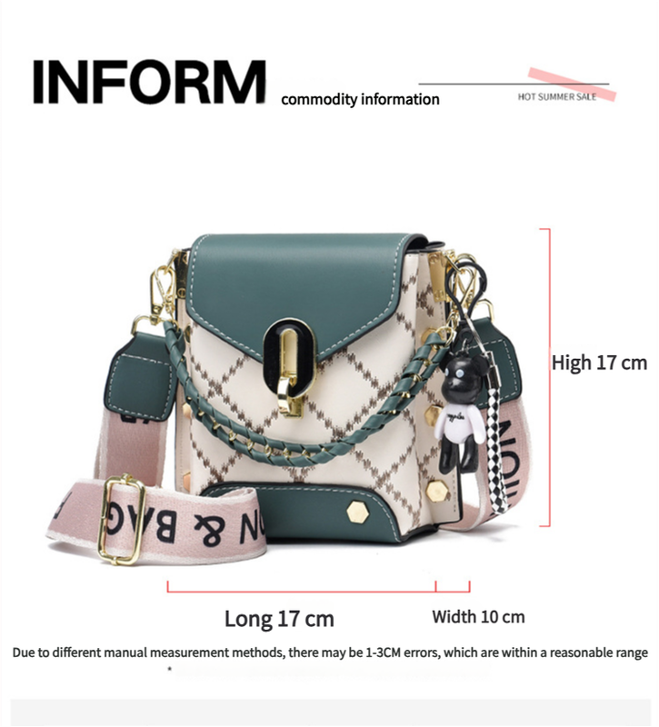 khaki Stylish Korean Minimalist Crossbody Bag - Elegant Small Square Shoulder Bag with Phone Pocket