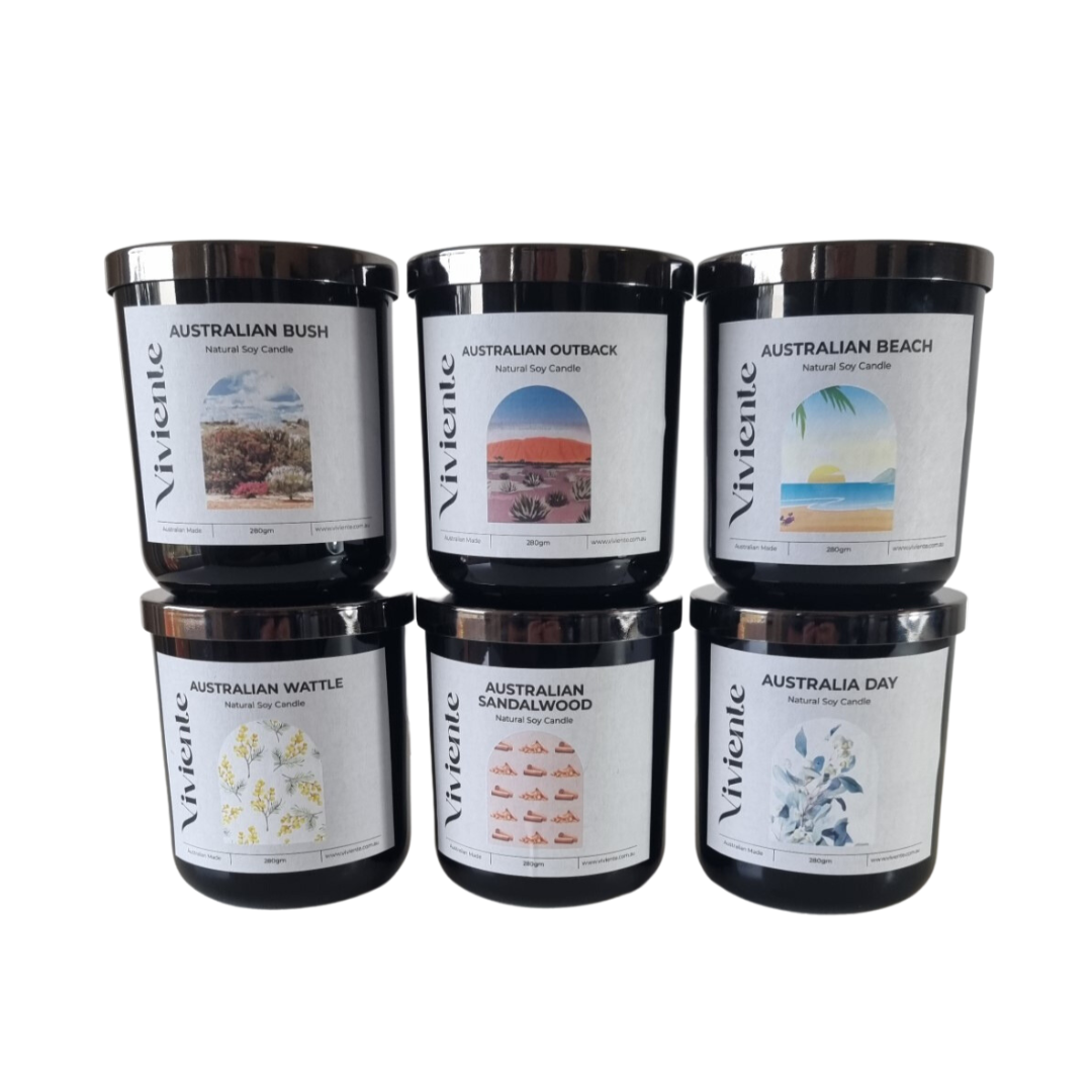 Viviente natural Soy Candle Australian Wattle | Confetti Living