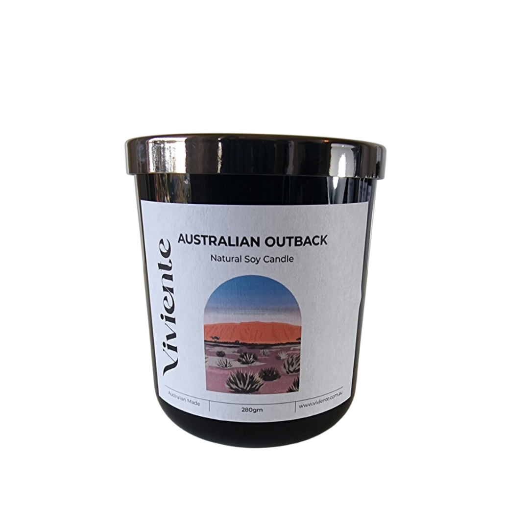 Viviente Natural Soy Candle Australian Outback | Confetti Living