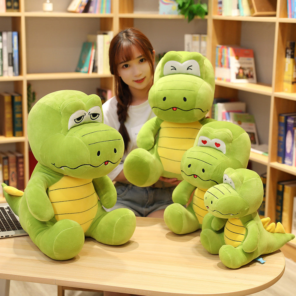 Plush Toy Cute Eyes Crocodile