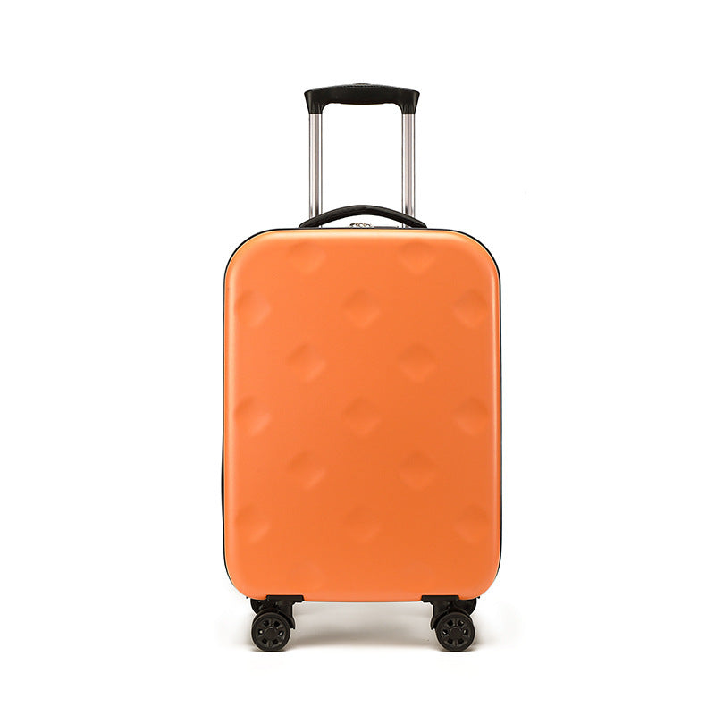 Folding Travel Luggage shown in Orange | Confetti Living