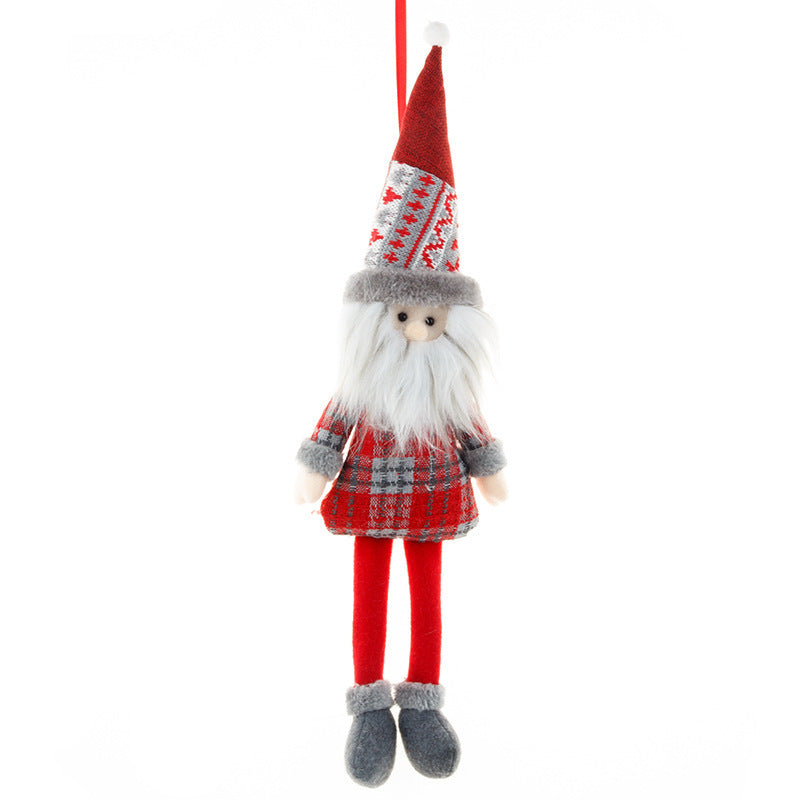 Christmas Hanging Plush Toy Decoration