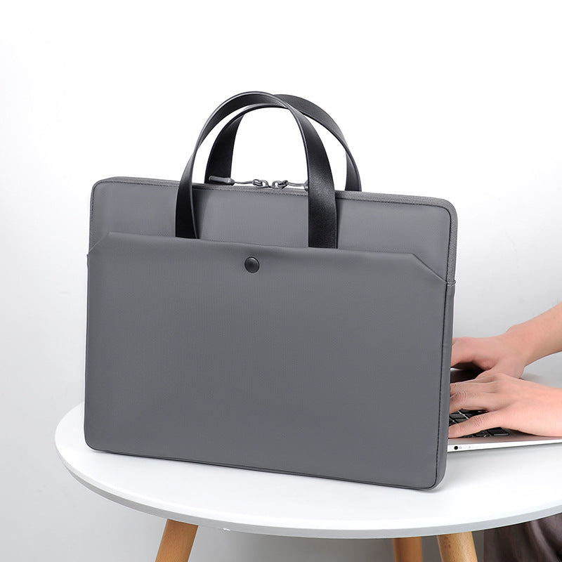 Leather Laptop Bag Ultra Thin | Confetti Living