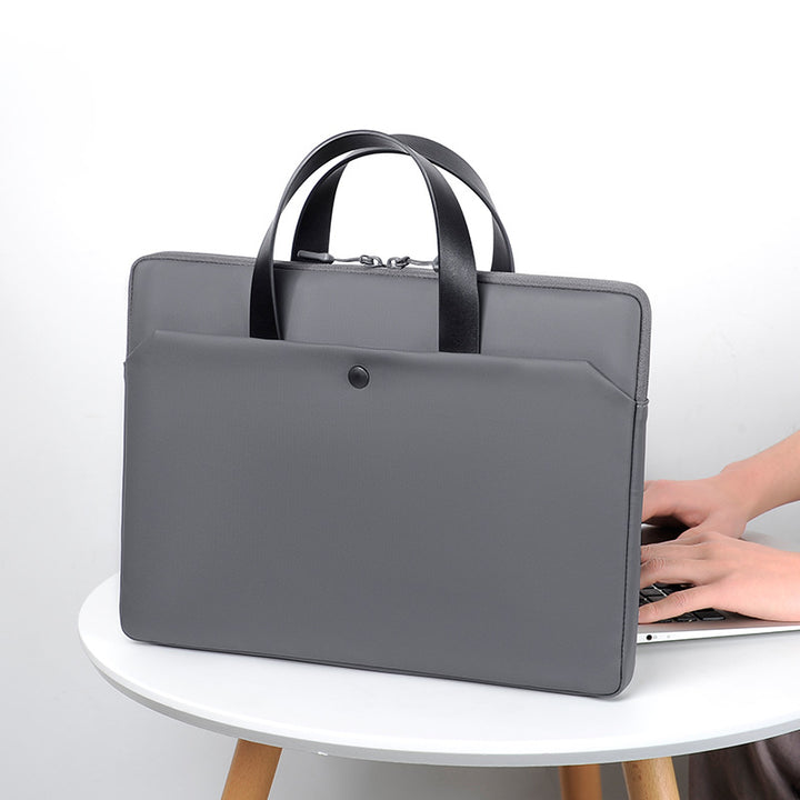 Leather Laptop Bag Ultra Thin | Confetti Living