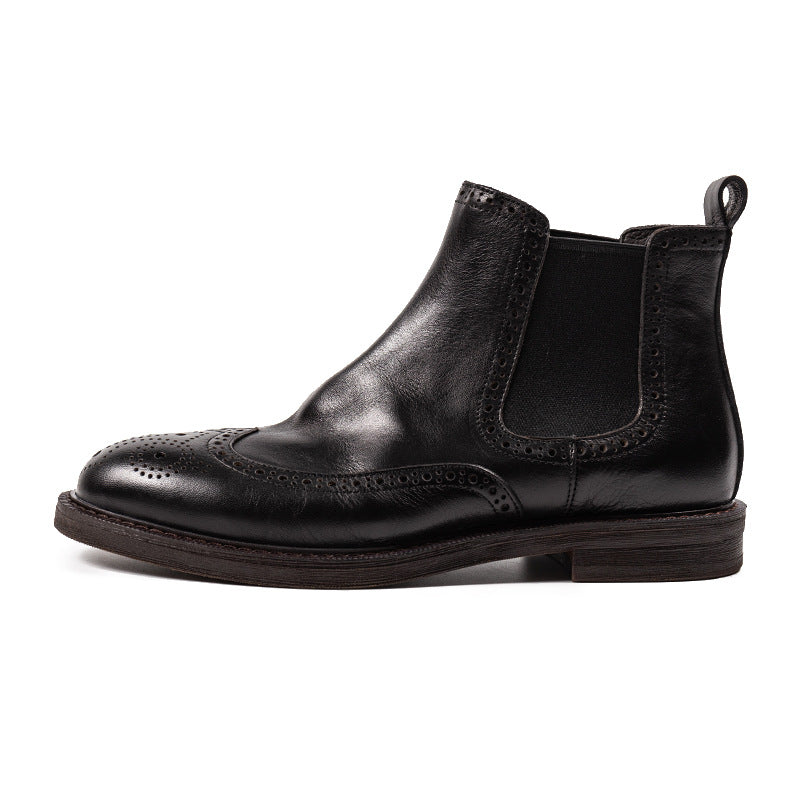 Men's Chelsea Leather Boots | Confetti Living