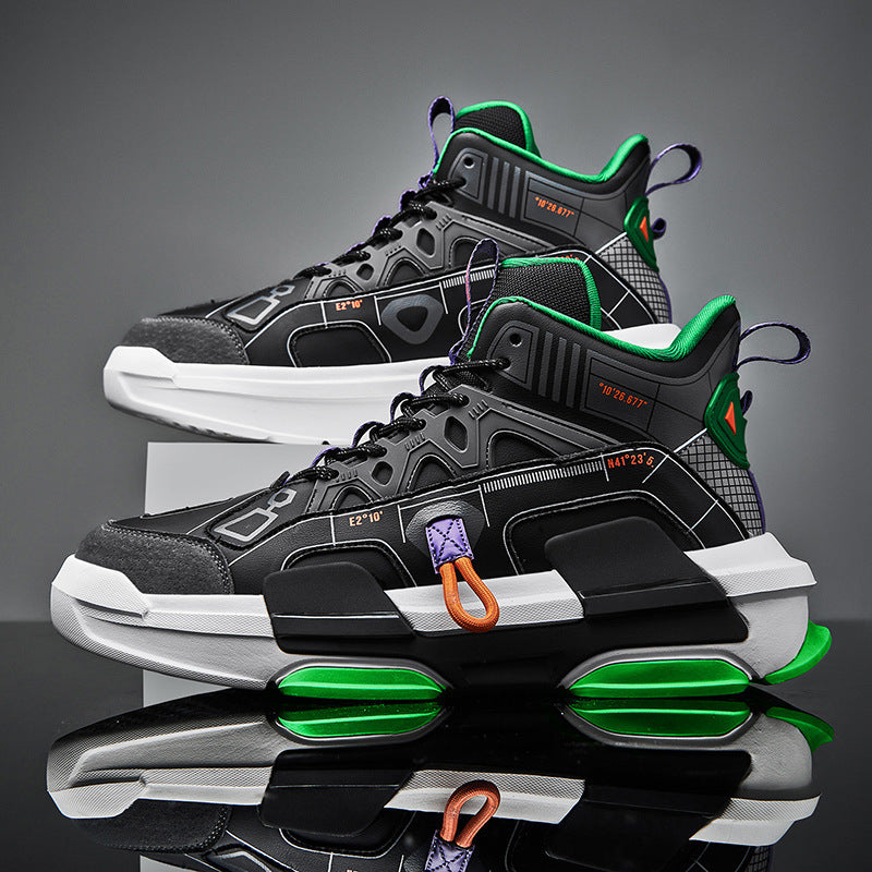 Men's High-top Fashion Casual Board Shoes | Confetti Living