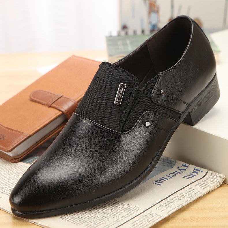 Men's Fashion Casual Pointed Toe Leather Shoes