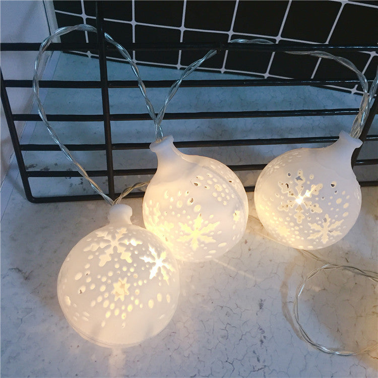 Christmas Decoration LED String Light Garland Snowflakes | Confetti Living