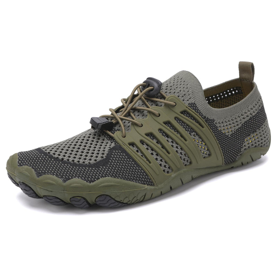 Unisex Active Non-slip Sports Shoes in Army Green | Confetti Living