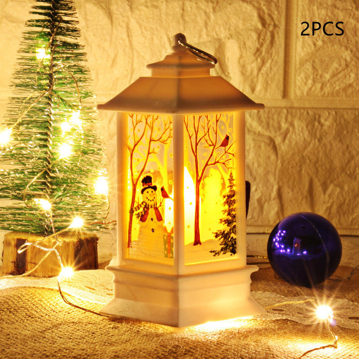 Christmas 3D Electronic Lanterns | Confetti Living
