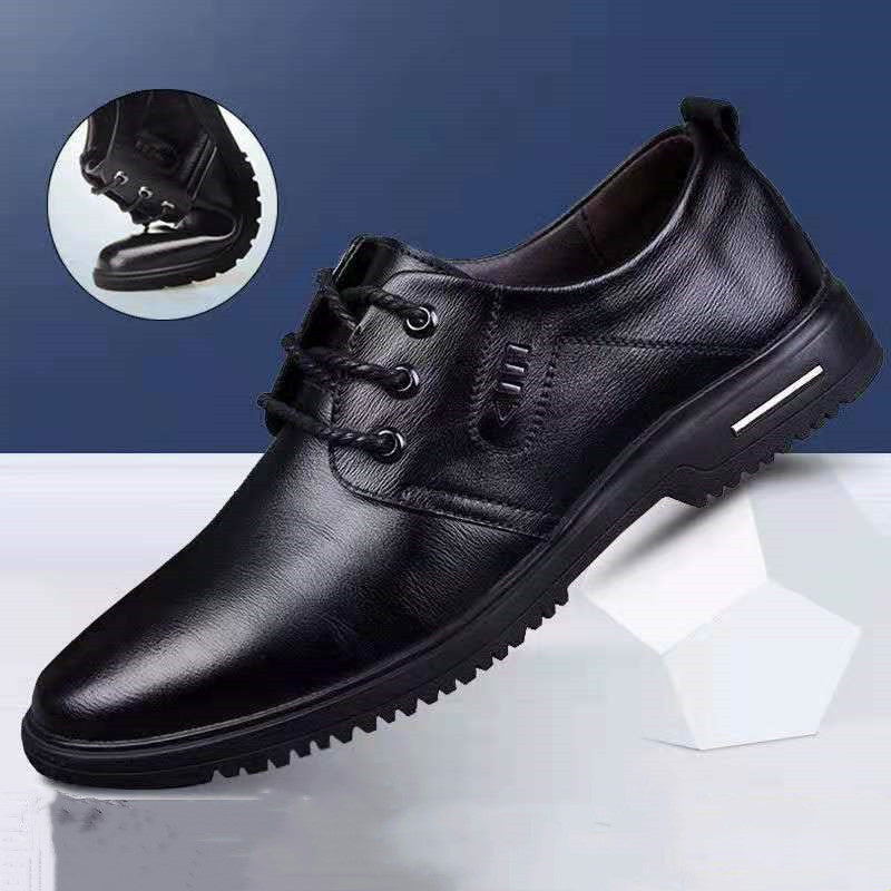 Mens Fashion Casual Leather Soft Sole Insole High Shoes | Confetti Living