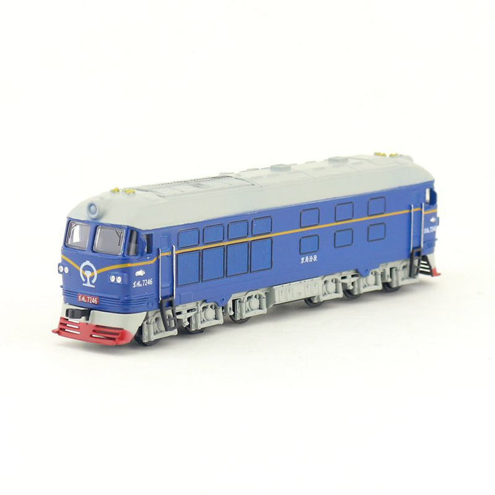 Children's Alloy Model Internal Combustion Train in Blue | Confetti Living