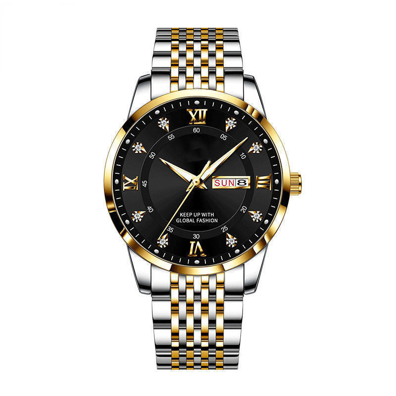 Men's Calendar Of The Week Waterproof Luminous Watch | Confetti Living